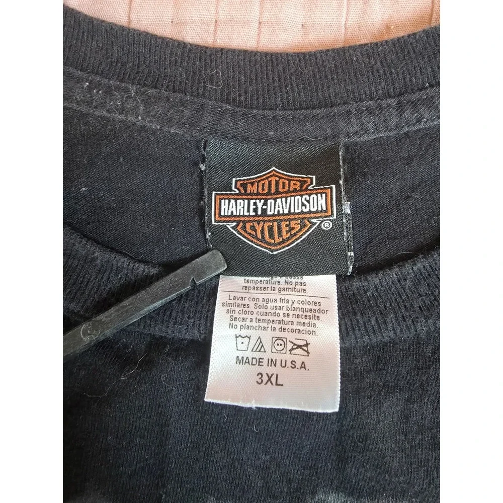 Harley-Davidson T-Shirt Black Diamond MARION, IL SZ 3XL XXXL Made in USA - Picture 3 of 6